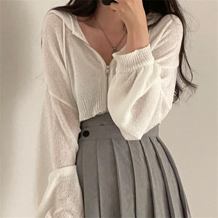 all in one place בגדי נשים Alien Kitty New Arrival Hooded Cardigans Sweaters Femme Chic Short Coats Casual High Quality 2021 Autumn All Match Loose Tops
