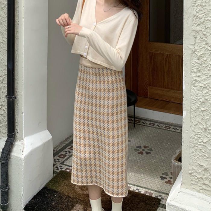 all in one place בגדי נשים CMAZ 2021 Autumn Winte Sweater Women Tops Knitted Pullover Korean Style Cardigan Soft Warm Pull Thick Outwear