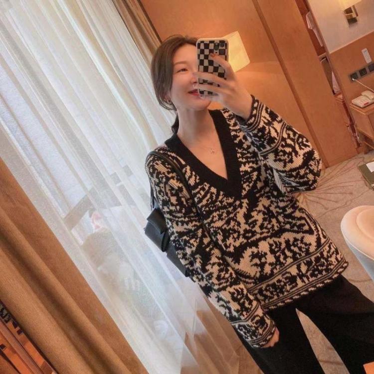 all in one place בגדי נשים Cmaz Swan Neck Pullover Women's Autumn and Winter Loose Outerwear