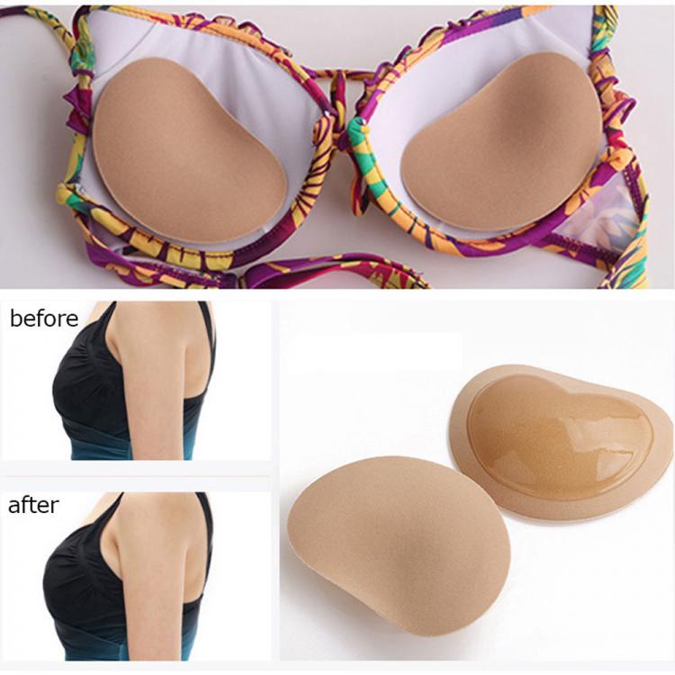 all in one place בגדי נשים Bikini 2021 Chest Pad Bikini Set Push Up Padded Bikinis Swimsuit Women Swimwear Women 2021 Thicker Breathable Sponge Bra Pad