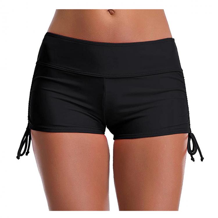 all in one place בגדי נשים High Waist Bikini Bottoms Women Swimming Panties Ladies Summer Fashion Solid Sexy Bikinis Swim Shorts Bottom Women's Swimsuit