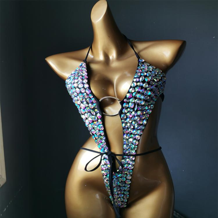 all in one place בגדי נשים 2021 venus vacation new style rhinestone bikini sexy women swimwear daimond bathing suit bling stones  biquini  beachwear