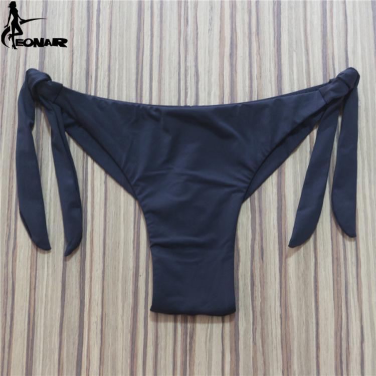 all in one place בגדי נשים 2021 Sexy Solid Thong Bikini Brazilian Cut Swimwear Women Bottom Adjustable Briefs Swimsuit Panties Underwear Thong Bathing Suit
