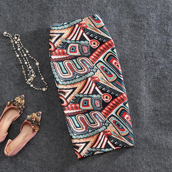 all in one place בגדי נשים National Style Spring and Summer New 2020 Slim and Slim Skirt, Hip Over Knee, Medium and Long Pencil Skirt, Women's Package M