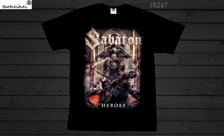 all in one place בגדי נשים Sabaton-HEROES-POWER METAL POWERWOLF-accept T _ SHIRT-SIZES S to 7xl