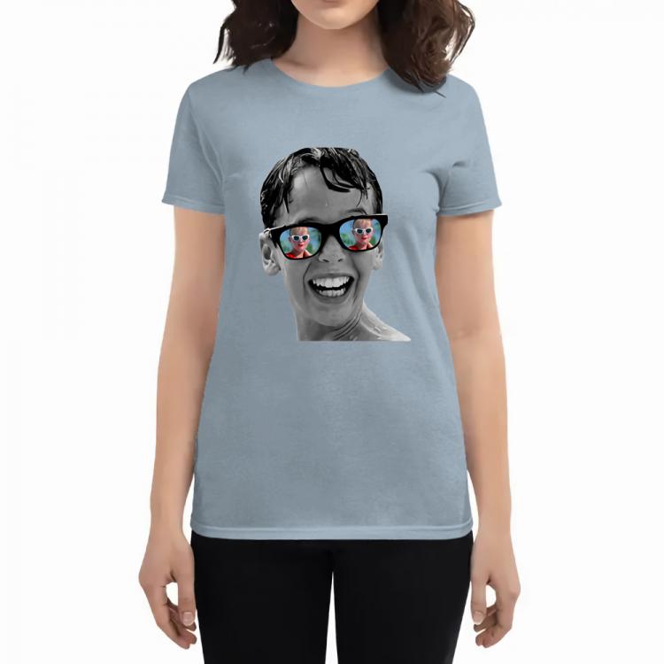 all in one place בגדי נשים SQUINTS Printing Woman T-shirt Soft Summer Cotton Anime Short Sleeve Vintage Brand T-shirts Soft Casual All-match Tshirt Woman