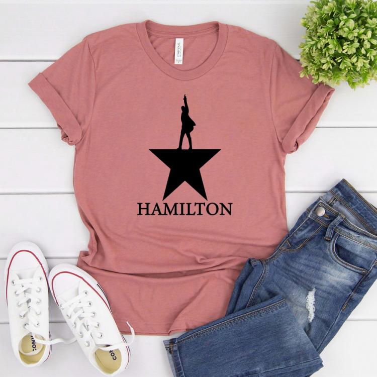 all in one place בגדי נשים Golden Alexander Hamilton T-Shirt Broadway Musical Hamilton Shirt Rise Up Tee Gift for Fans Hipster Tops