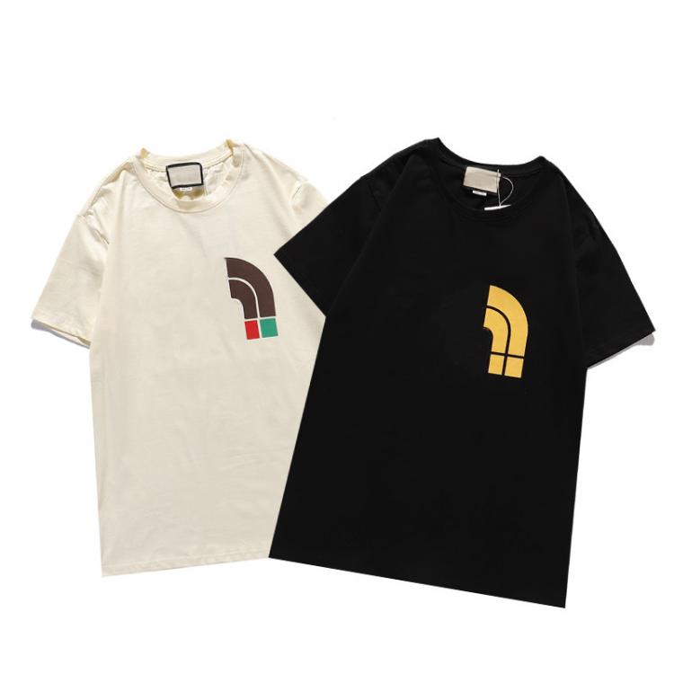 all in one place בגדי נשים T-shirt clothes short-sleeved 2021 new men's and women's same style T-shirt tops casual fashion short-sleeved clothes