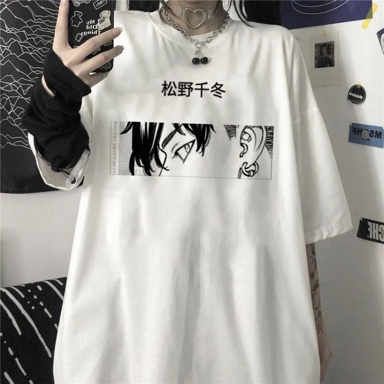 Hot Japanese Anime Tokyo Revengers T Shirt Men Chifuyu Matsuno Graphic Tees  Anime T-shirt Unisex Summer Tops Tshirt Male | בגדי נשים