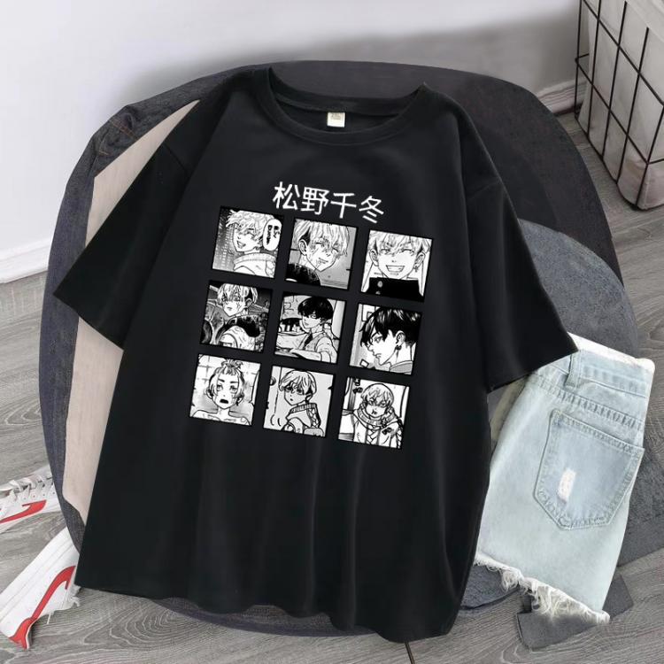 all in one place בגדי נשים Japanese Anime Tokyo Avengers Women T Shirt Girl Harajuku Kawaii Tokyo Avengers Graphic Tops Tees Unisex Cartoon Tshirt