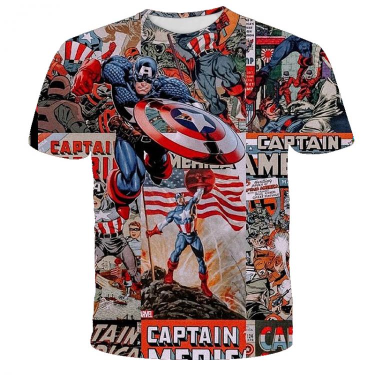 all in one place בגדי נשים Marvel The Avengers 2021 New Mens Summer 3D Print T-shirt O-neck Short Sleeve T Shirt Casual Loose Hip Hop Kids T Shirts Top Tee