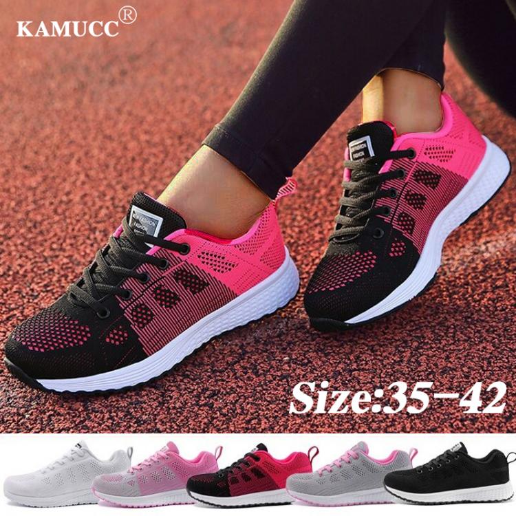 all in one place בגדי נשים Women Casual Shoes Ladies Sport Shoes Breathable Walking Mesh Flat Shoes Woman White Sneakers Women Tenis Feminino Female Shoes