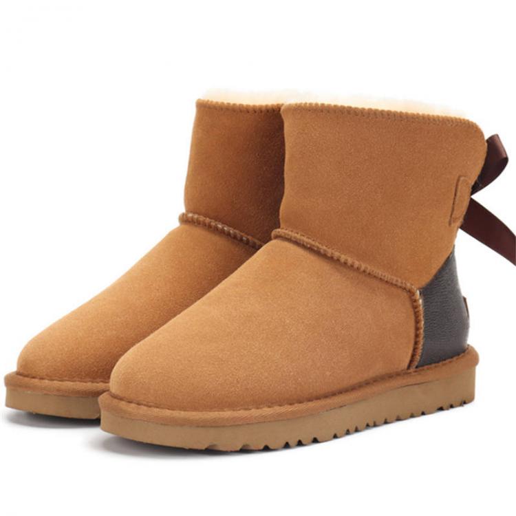 all in one place בגדי נשים 2021 Woman Snow Boots Australia wool Leather Designer Women Shoes Ladies Luxury Winter Shoes Men Women Boots