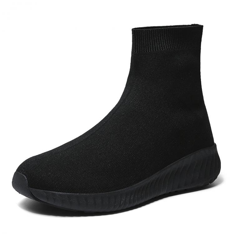 all in one place בגדי נשים WIENJEE Brand Women Sneakers Beathable Fabric Casual Shoes Woman Slip on Sock Shoes Girls Sneakers Light High Top Shoes Autumn
