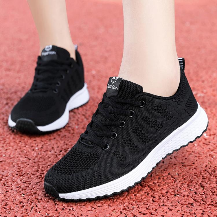 all in one place בגדי נשים Women Casual Shoes Fashion 2021 Breathable Walking Mesh Flat Shoes Woman White Sneakers Women Tenis Feminino Female Shoes Ladies