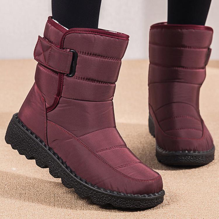 all in one place בגדי נשים Women Boots 2021 New Winter Boots With Platform Shoes Snow Botas De Mujer Waterproof Low Heels Ankle Boots Female Women Shoes