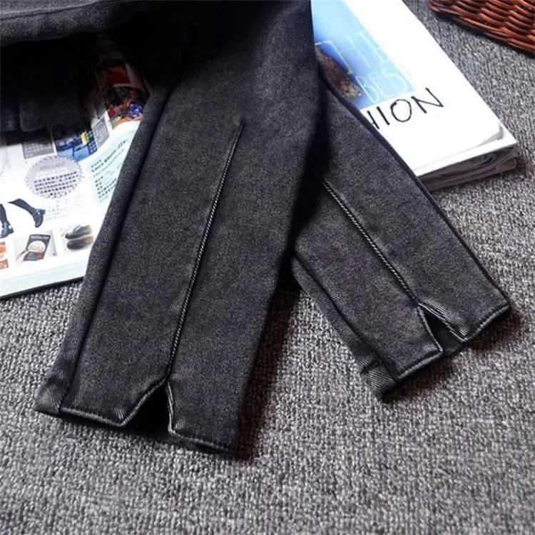 all in one place בגדי נשים 2021 Women slim jeans large size 5XL casual ladies pencil denim pants retro high waist super Stretch skinny pants for 40-115kg