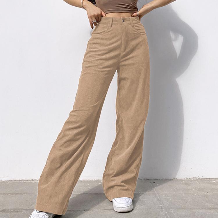 all in one place בגדי נשים JAYCOSIN 2021 New Spring Fashion Jeans Women Pants Solid Mid Waisted Wide Leg Pants Straight  Casual Baggy Trousers Jean Femme