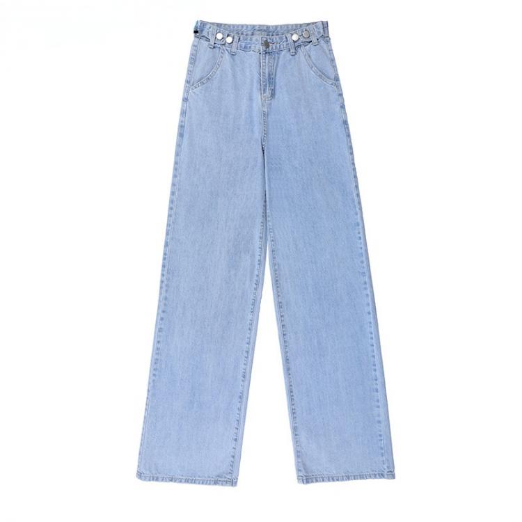 all in one place בגדי נשים Streetwear High Waist Women's Fashion Jeans Woman Girls Women Wide Leg Pants Trousers Female Trousers Denim Bagge Mom Jeans