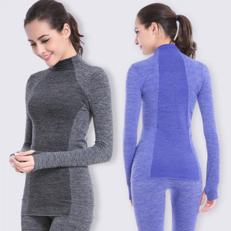 all in one place בגדי נשים New Brand Tracksuit Thermal Underwear Women Winter Fast Dry High Elastic Long Underwear Heat Pack Women Warm Two Piece Set