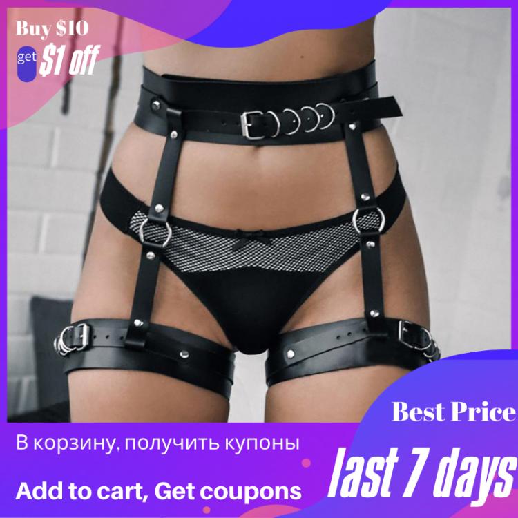 all in one place בגדי נשים TRODEAM Sexy Harness Garter Body Strap Belt Stockings Gothic Sword Belts Women's Lingerie Sex Costumes Bdsm Bondage Suspender