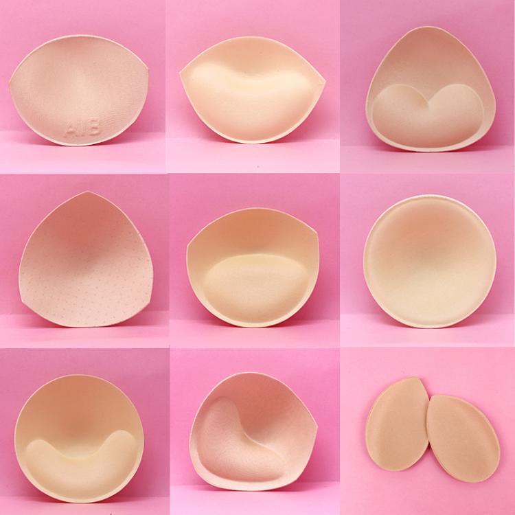 all in one place בגדי נשים 2pcs 1pair Sponge Inserts In Bra Padded for Swimsuit Breast Push Up Fill Brassiere Breast Patch Pads Women Intimates Accessories