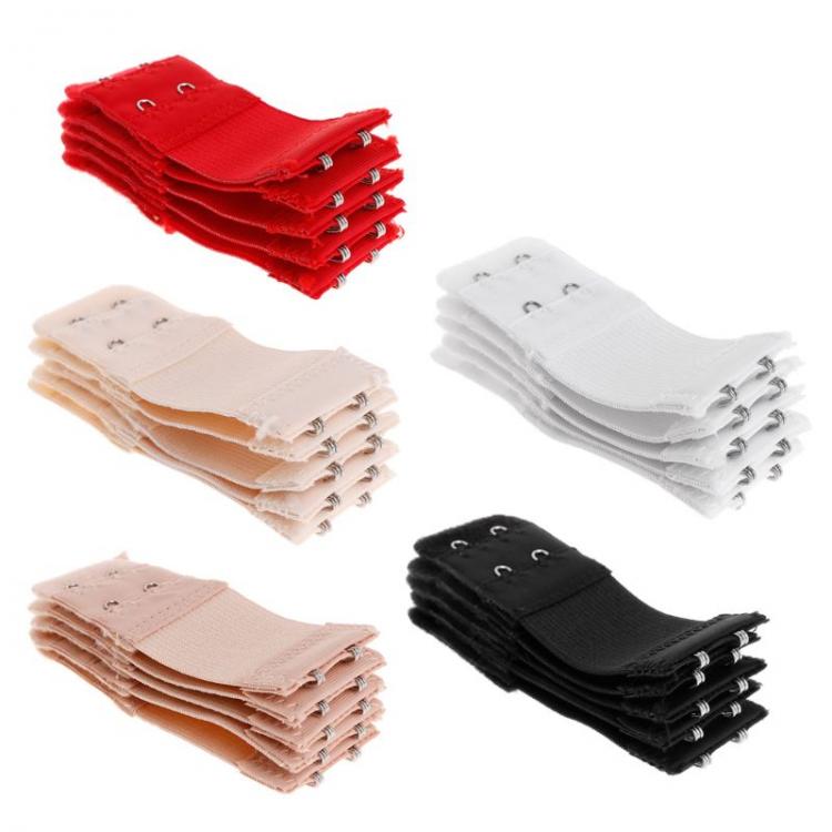 all in one place בגדי נשים 5Pcs Bra Extender 2 Hook Ladies Soft Bra Extension Strap Underwear Strapless