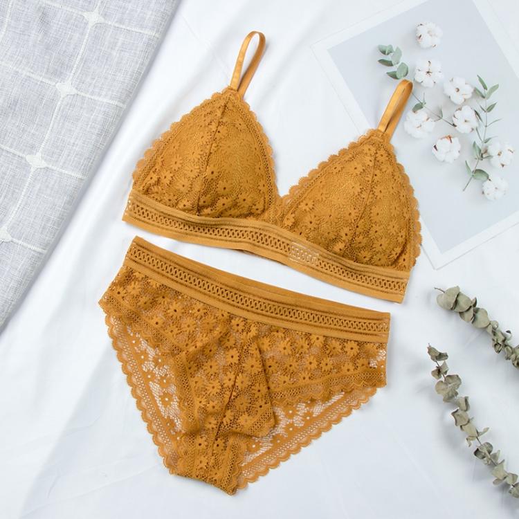 all in one place בגדי נשים Women Lace Bra Sets Seamless Underwear Backless Vest Sexy Padded Bralette Lingerie Ultrathin Bra & Brief Sets Female Intimates