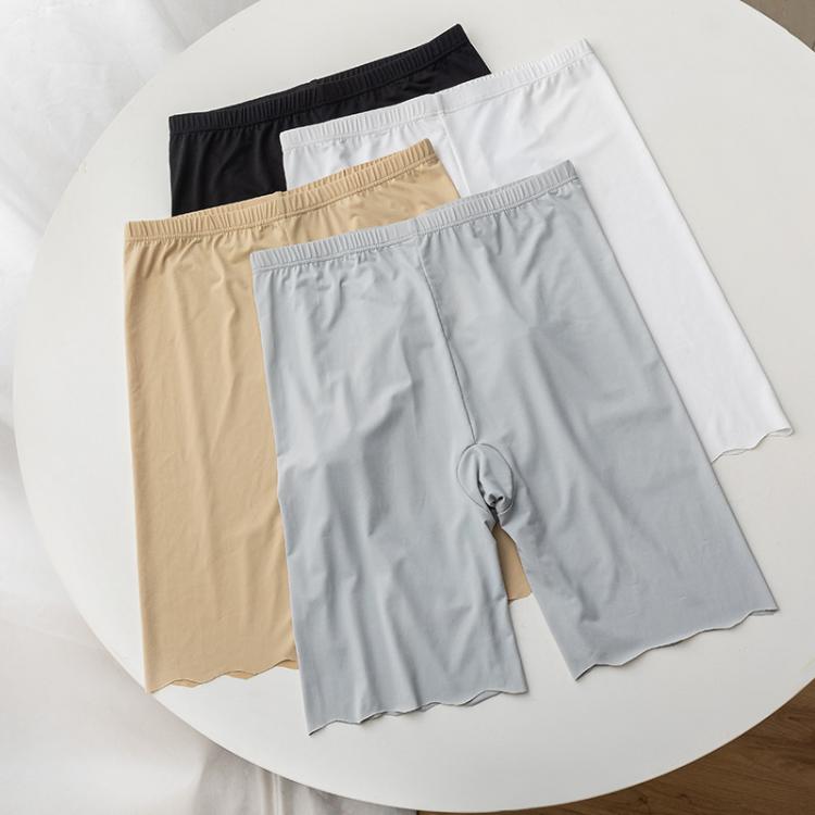 all in one place בגדי נשים Women Safety Short Pants Summer Seamless Ice Silk High Waist Boyshorts Panties Women Anti Rubbing Under Skirt Boxers Women