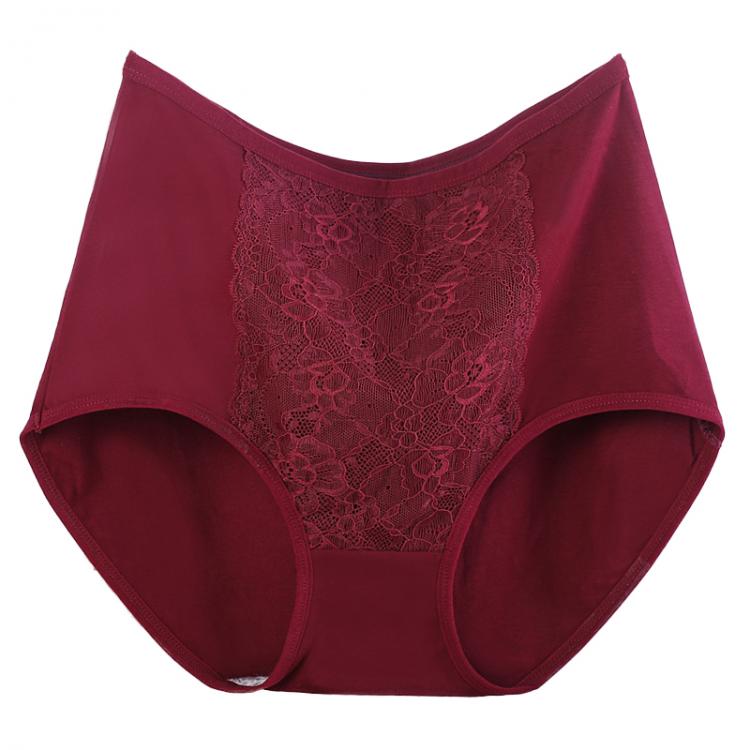 all in one place בגדי נשים XL~6XL Summer Women's Panties High Waist Underwear Cotton Briefs Lingerie Sexy Lace Underpants Solid Breathable Female Intima