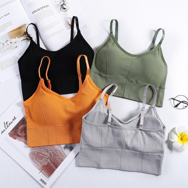 all in one place בגדי נשים Sexy Tube Top Women Breathable Famale Brassiere Seamless Bralette with Chest Pad Lingerie Girls Underwear Bras Beauty Back