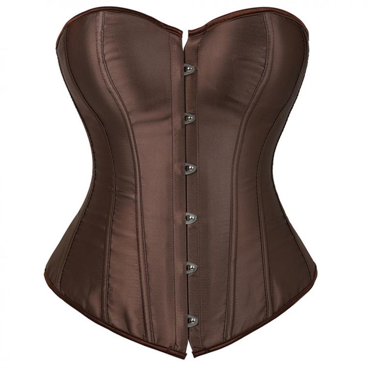 all in one place בגדי נשים Overbust Women's Corset Red Black Brown White Top Sexy Bustier Corsets and for Slimming  Gothic Lingerie Plus Size S-6XL