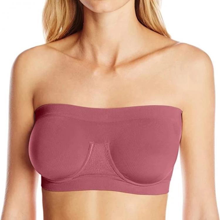 all in one place בגדי נשים Seamless Bandeau Bra Lingerie Without Straps Strapless Tube Top for Women Large Size Crop Top Sexy Padded Bra Underwear New
