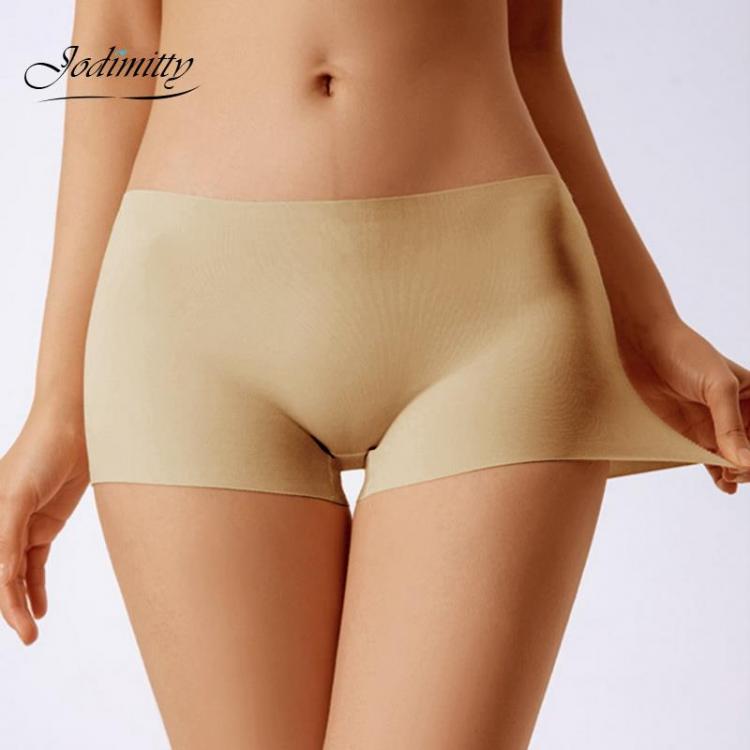 all in one place בגדי נשים Women Safety Shorts Seamless Pants Silk High Waist Panties Seamless Anti Emptied Boyshorts Pants Girls Underwear Slimming 2021