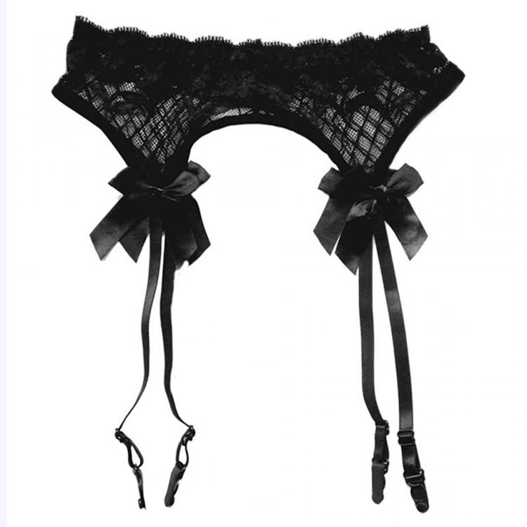 all in one place בגדי נשים Sheer Lace Ligas Sexy Top Thigh Highs Garter Belt Stockings Bondage Lingerie Garter Belt Suspender Set