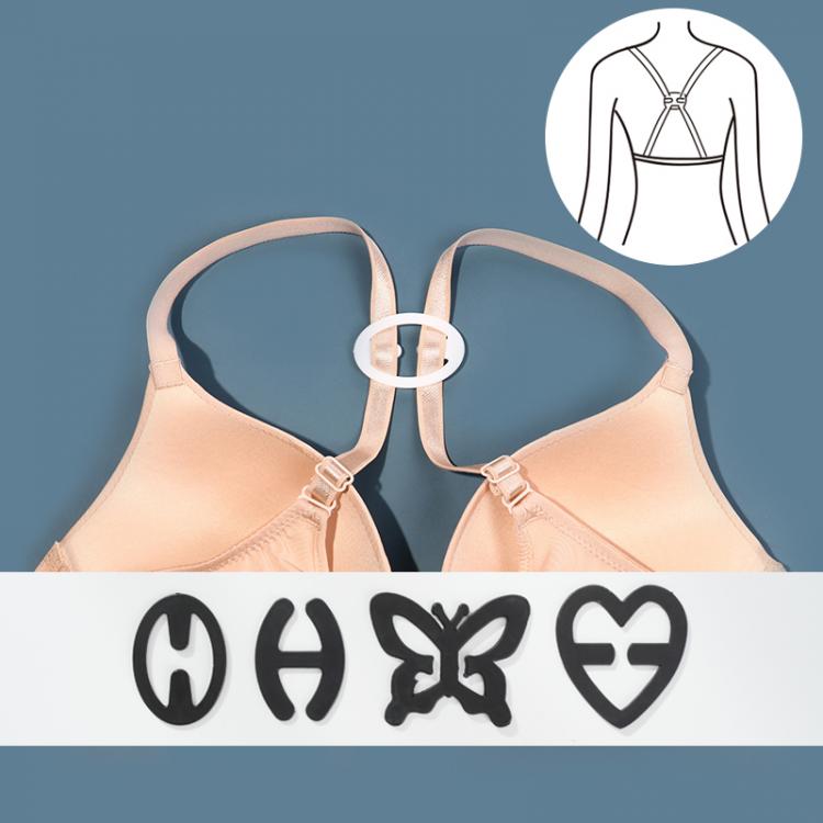 all in one place בגדי נשים 3ps New Invisible Bra Buckle Free Shipping Shadow-Shaped Underwear Buckle Bra Back Intimates Accessories Clips Strap Holders