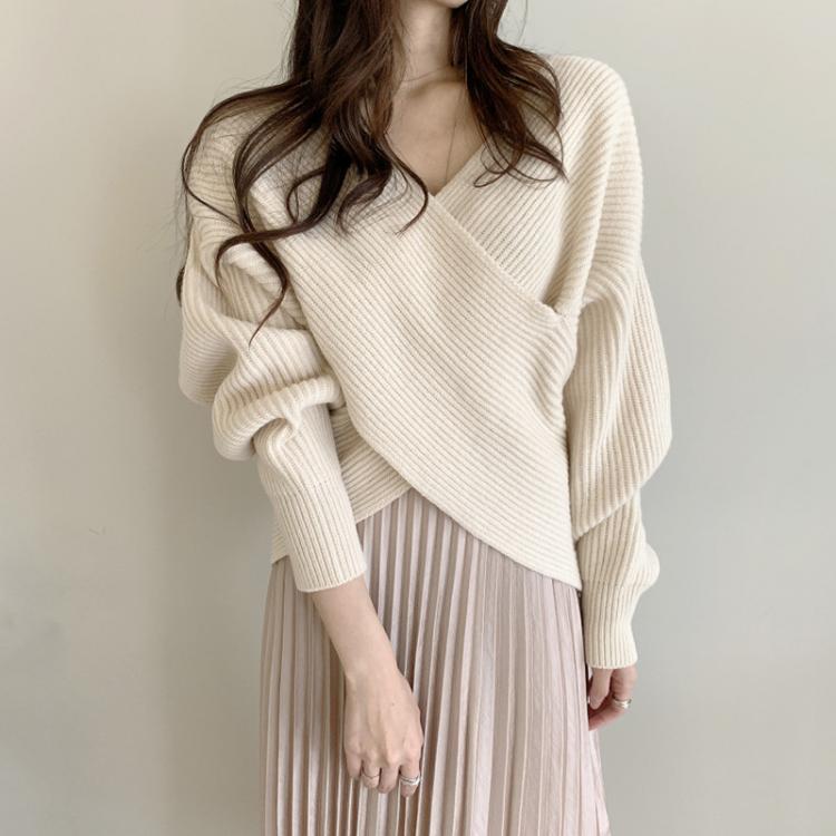 all in one place בגדי נשים Long Sleeves Sweater Pullover 2021 Autumn Winter Ladies Korean Style Fashion Knitted Sweater Women Warm Elegant Plus Size Tops