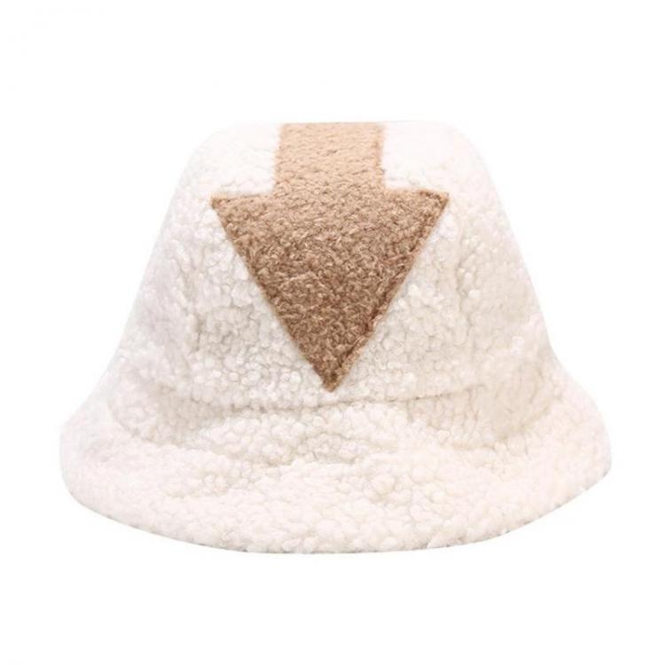 all in one place אביזרי נשים Hip Hop Appa Bucket Hat Lamb Wool Gorros Fur Fishing Appa Bucket Hat Plaid Panama Winter Warm Hat Cap for Women