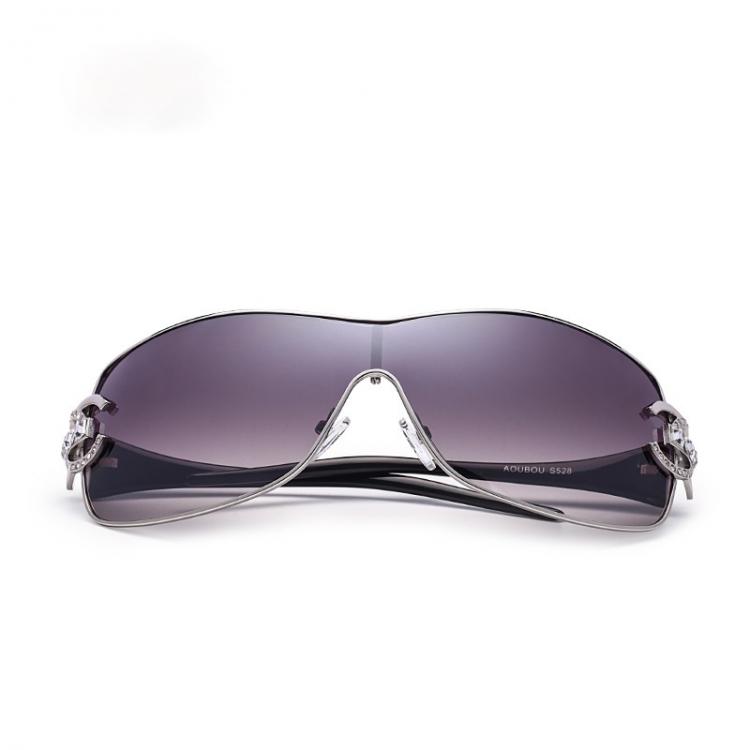 all in one place אביזרי נשים New Arrrival Diamond Sunglasses Fashion Sunglasses Women Metal Sunglasses Large Frame