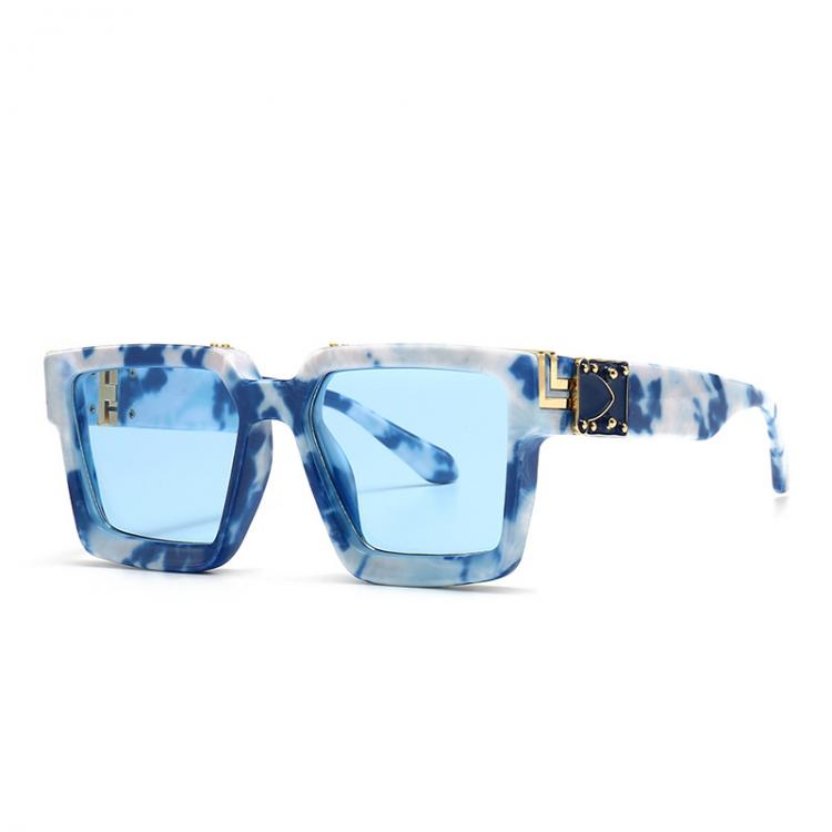 all in one place אביזרי נשים Fashion Classic Luxury Brand Designer Oversized Square Sunglasses Women Men Shield Big Frame Travel Sun Glasses Mirror Shades
