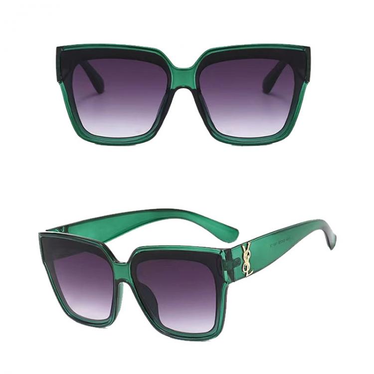 all in one place אביזרי נשים 2021 New Square Retro Big Frame Sunglasses Fashion Luxury Men Women Brand Designer Outdoor Sports Fishing Driving Glasses UV400