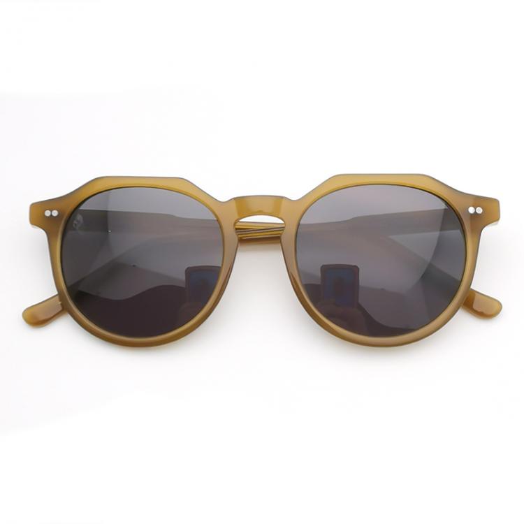 all in one place אביזרי נשים Acetate Brown 2021 Retro Fashion Sunglass for Women or Men Top Quality From Optical Manufactory Summer Sunglasses Women Men