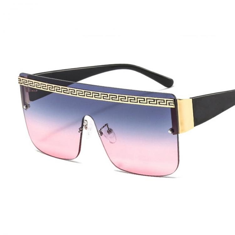 all in one place אביזרי נשים New Style Metal Frameless Sunglasses Women Design Pilot Sunglasses for Men Sports Fashion Shade Mirror Oculos De Sol