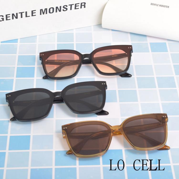 all in one place אביזרי נשים 2021 Korean Brand Design GENTLE LO CELL Sunglasses Women Men Square UV400 Sun glasses  MONSTER With Original CASE