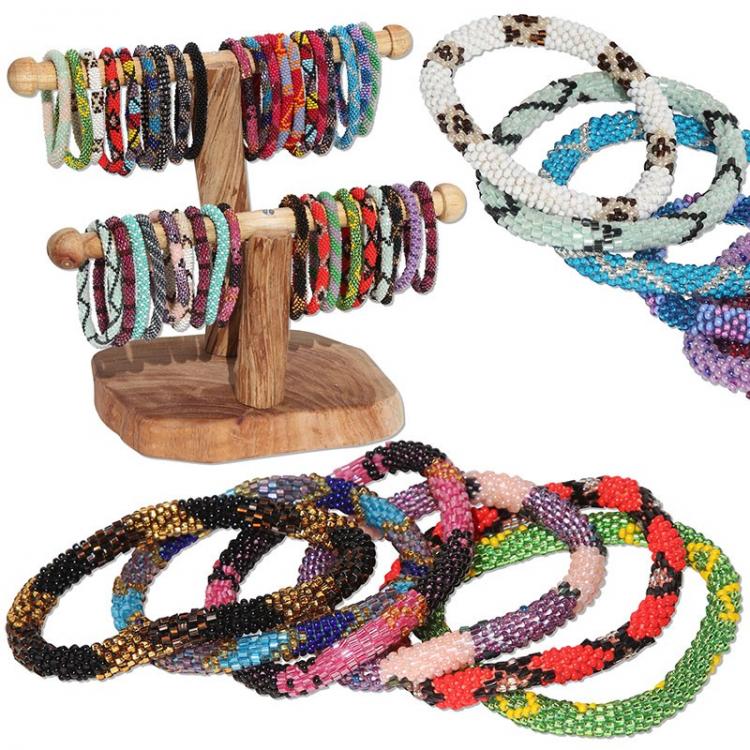 all in one place אביזרי נשים Nepal Bracelets Czech Loose Beads Fashion Handmade Beaded Best Unique Gifts Multiple Colou