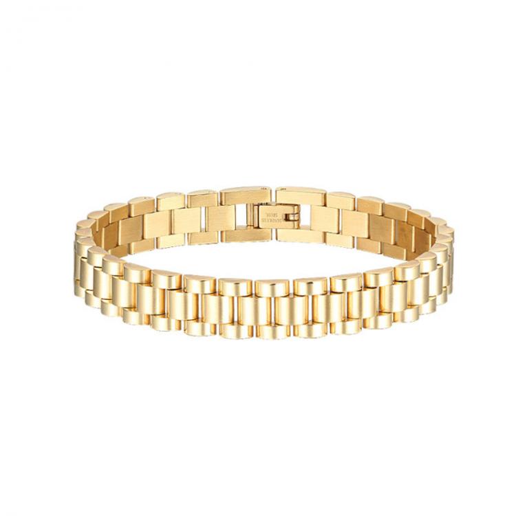 all in one place אביזרי נשים Stainless Steel Inexpensive Jewelry Party Companies Women and Men Watchband Link 3 Row Bracelet Chain Wholesale