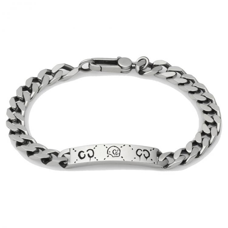 all in one place אביזרי נשים ZG Stainless Steel Bracelet Hip Hop Fashion Skull Bracelet C Letter Punk Style Men and Women Neutral Temperament Jewelry