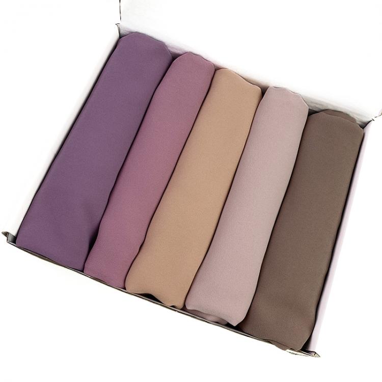 all in one place אביזרי נשים good stitching stitch plain high quality premium heavy Chiffon hijab scarf Malaysian Women's scarves hijabs long shawl 180*70