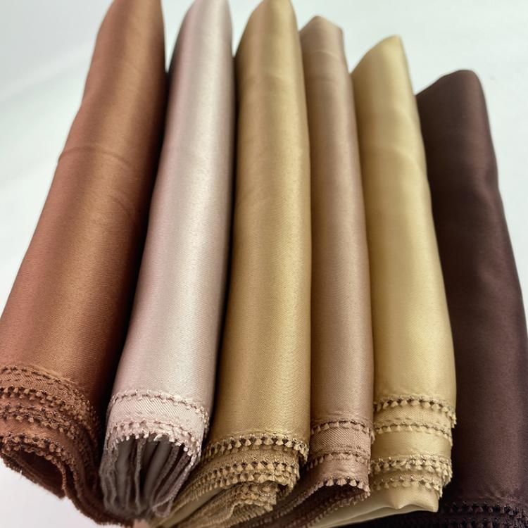 all in one place אביזרי נשים women Matte Silk Satin eyelash hijabs Shawl Long size Plain Shawls Women Dress Hijab Pashmina solider color satin scarf