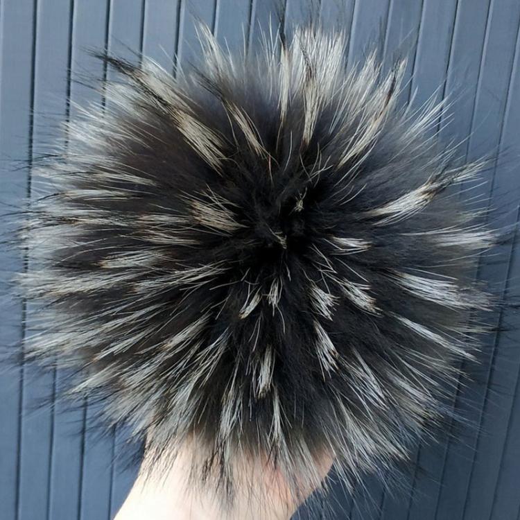 all in one place אביזרי נשים DIY 13cm 15cm Real Raccoon Fur Pompom For Knitted Scarf Autumn Winter Scarves Genuine Fox Fur Pom Pom For Hats Scarves&Wraps